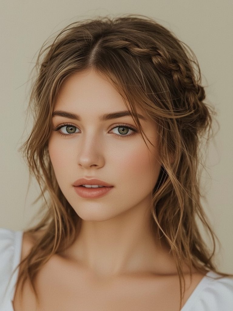 Grad Hairstyles: Pulled-Through Braid
