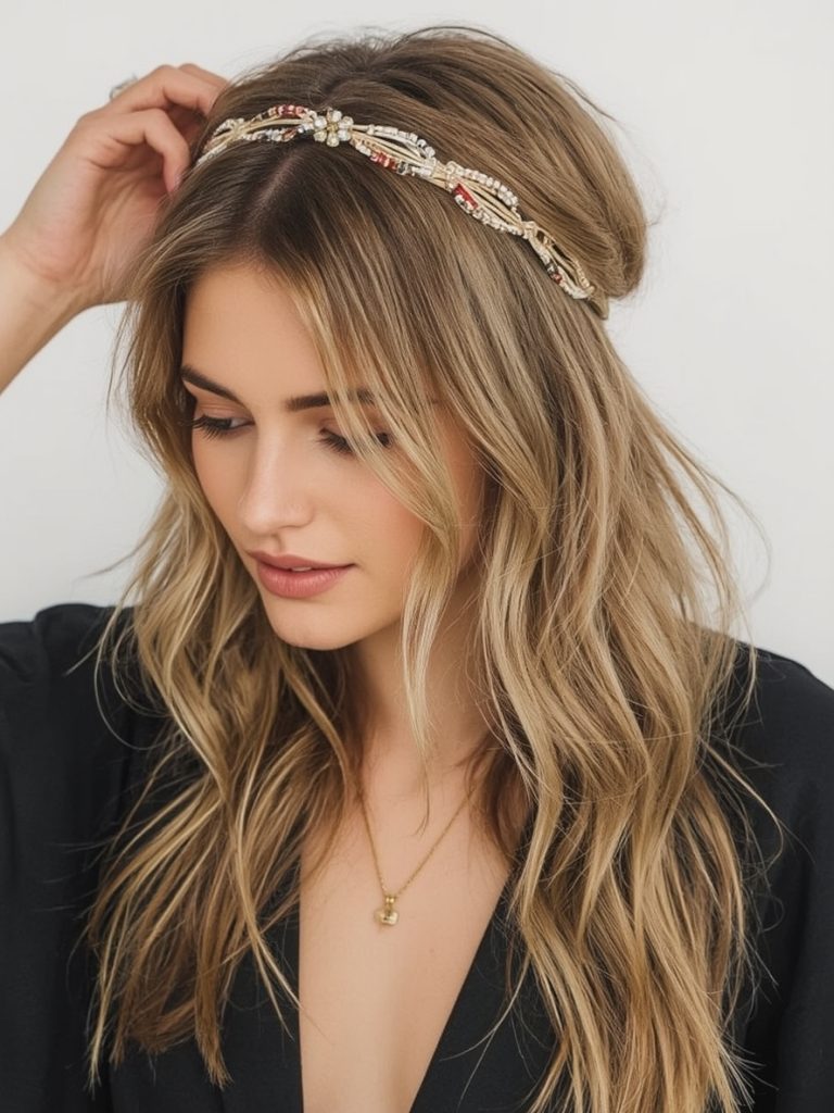 Space Buns With Glitter: An Easy Summer Hairstyle