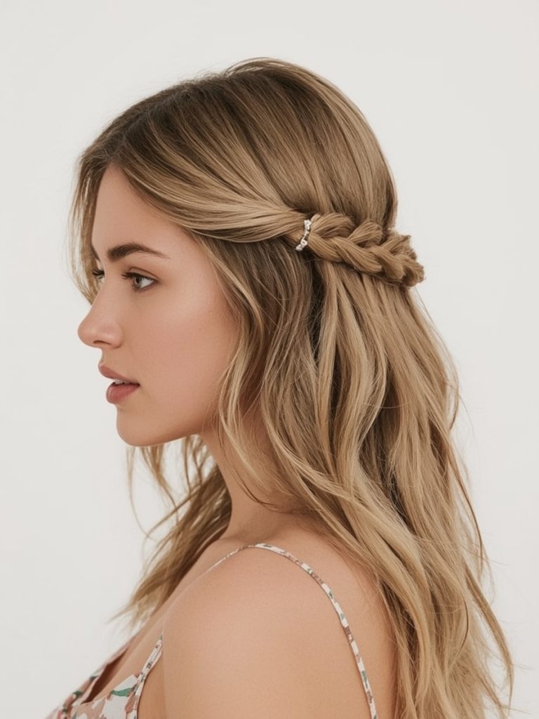 Single French Braid: An Easy Summer Hairstyle