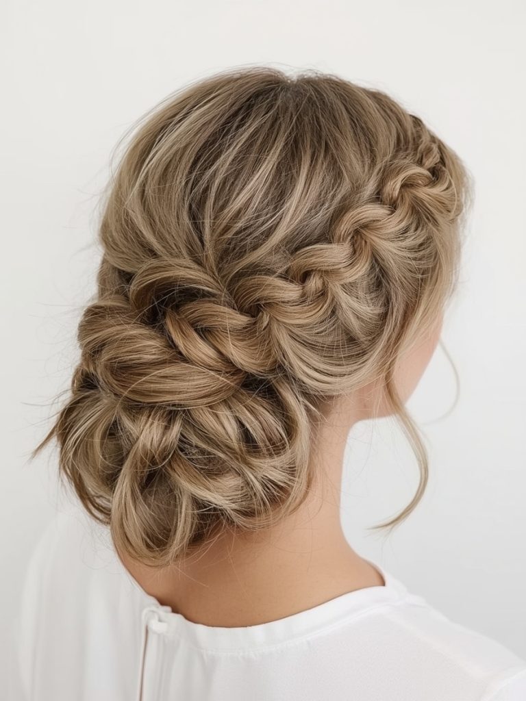 Bridemaids Hairstyles: Slicked-Back Bun