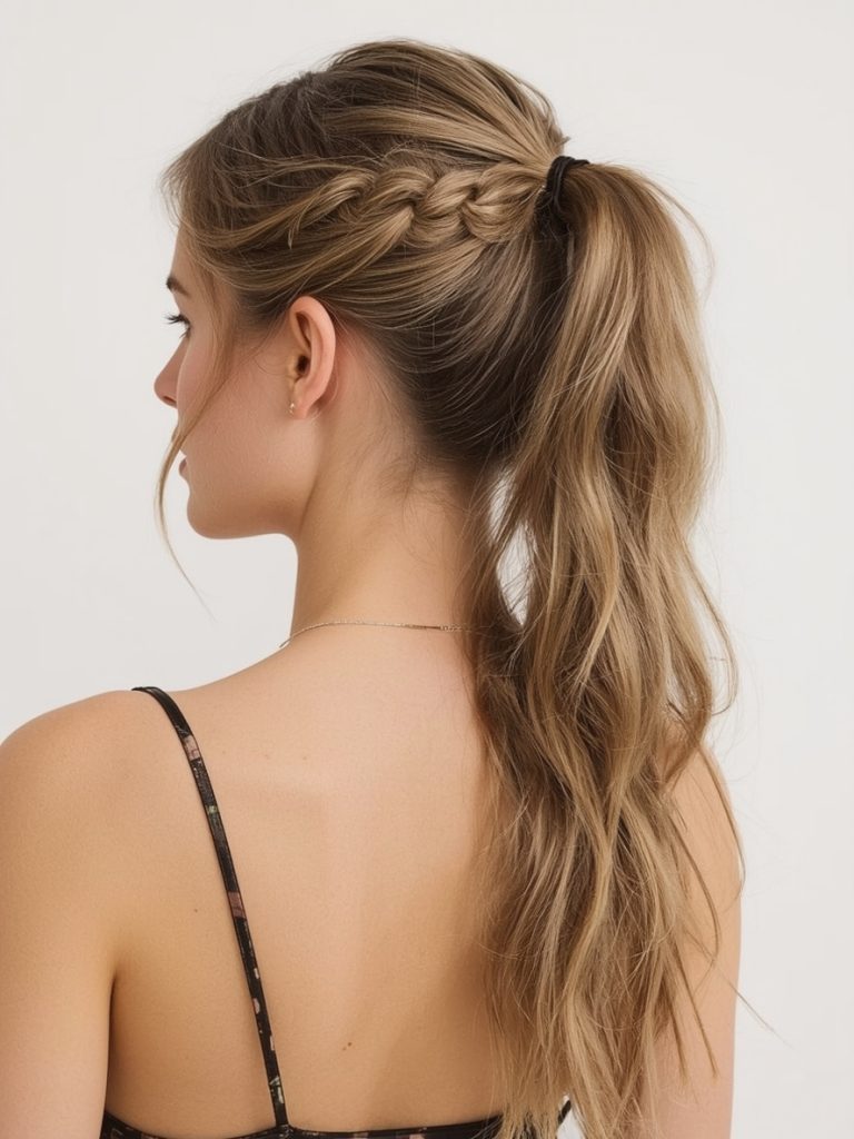 Half-Up Half-Down With Claw Clip: An Easy Summer Hairstyle