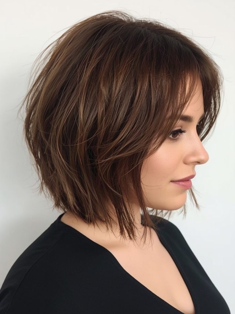 Chocolate Copper Hair: Curly Charm