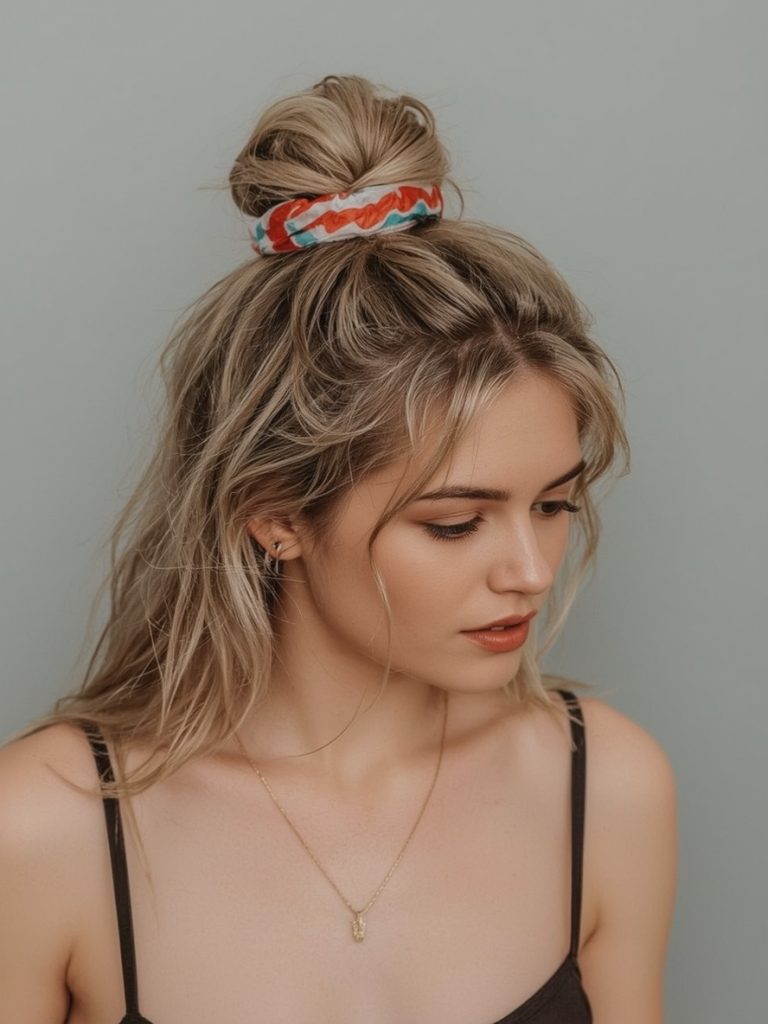 Braid With Ribbon: An Easy Summer Hairstyle
