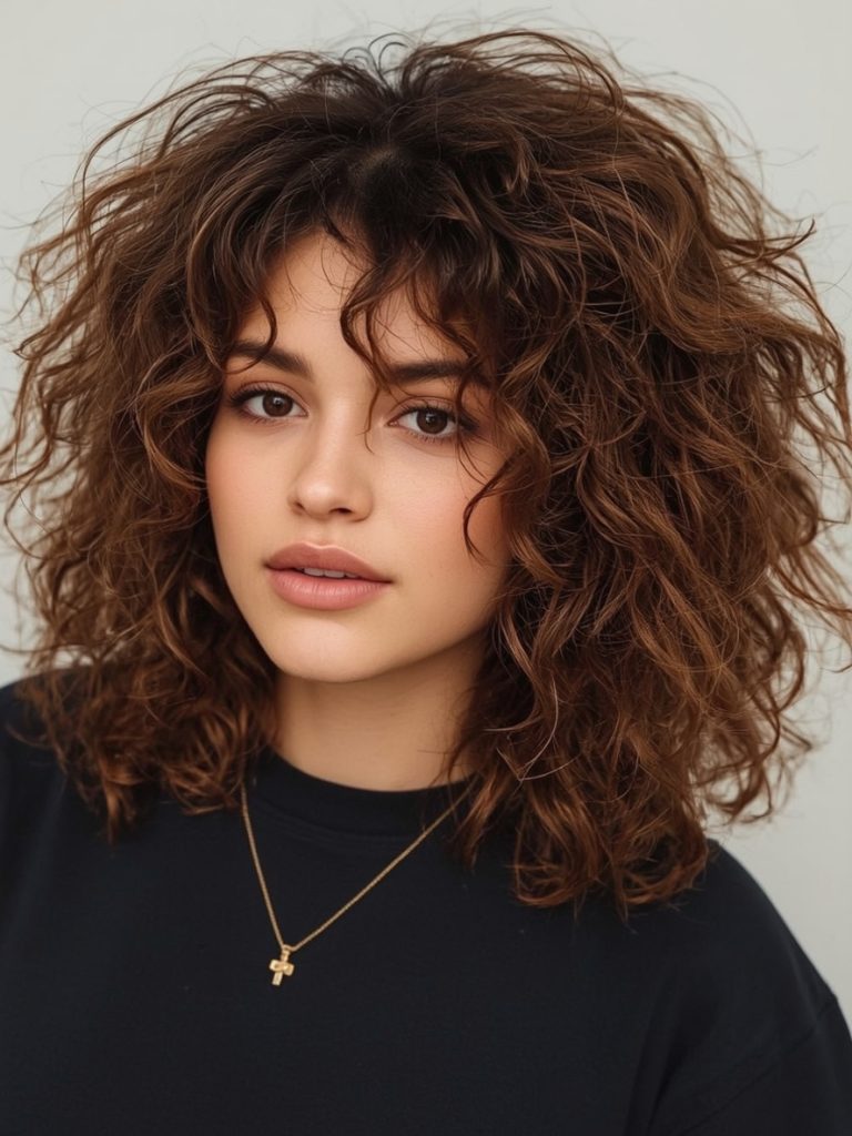 Chocolate Copper Hair: Braided Beauty