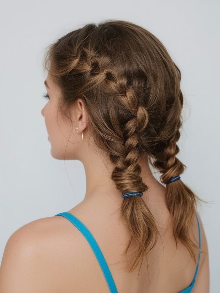 Space Buns: An Easy Summer Hairstyle