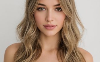 Bridemaids Hairstyles: Soft Waves with a Side Part