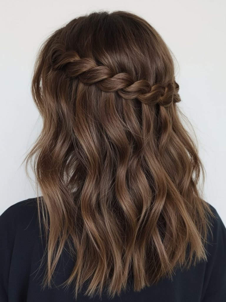 Graduation Hair: Classic Hollywood Waves