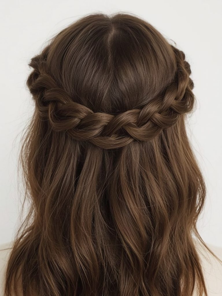 Grad Hairstyles: Low Chignon
