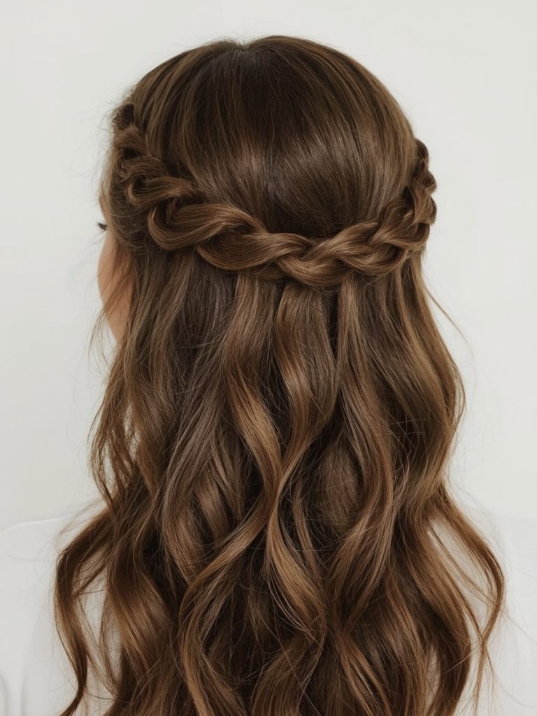 Grad Hairstyles: High Ponytail with Wrap