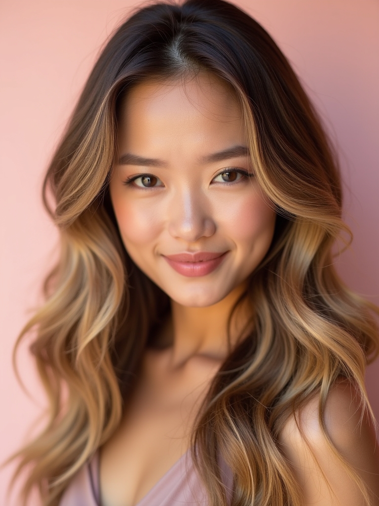 Polished Honey Brown Balayage