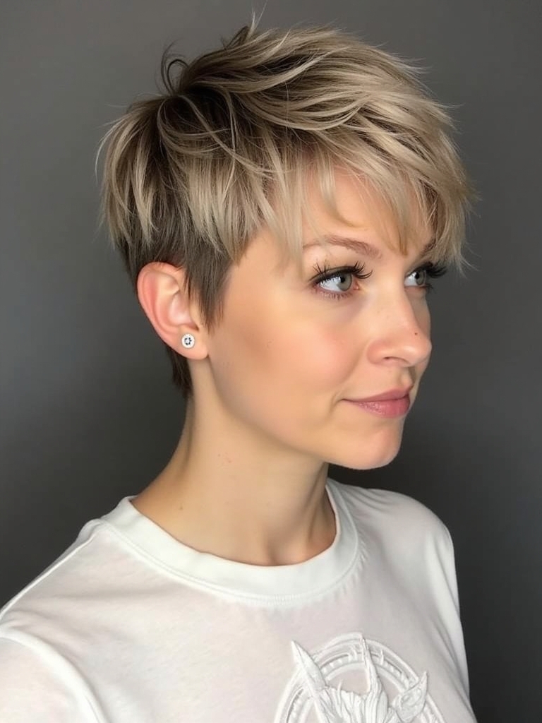 Hairstyles For Thin Fine Hair Over 60: Sleek, Ear Length Bob