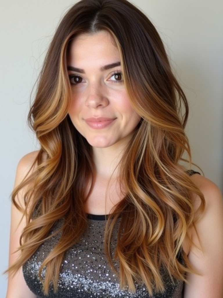 Understated Caramel Balayage