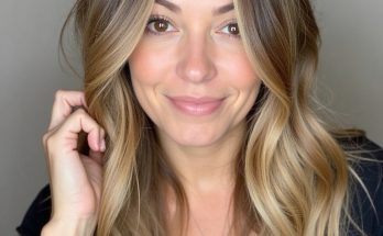 Asymmetrical Caramel Balayage