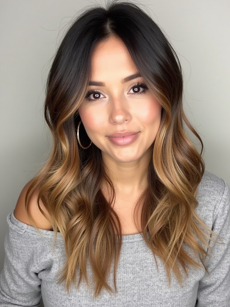 Bronzed Caramel Balayage