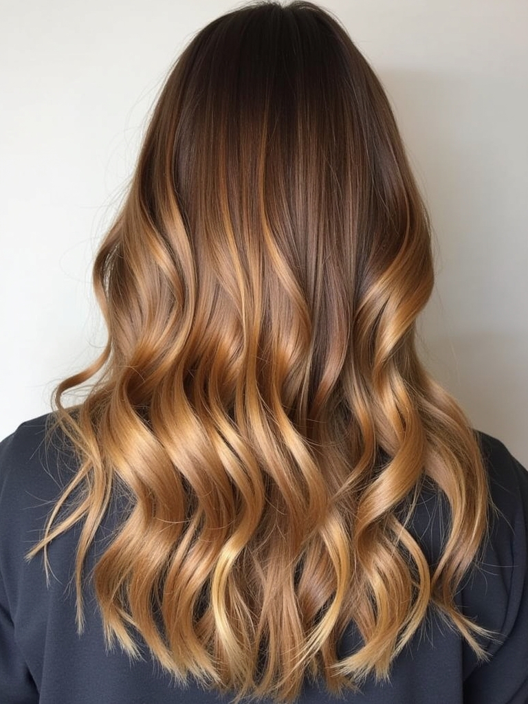 Reverse Caramel Balayage