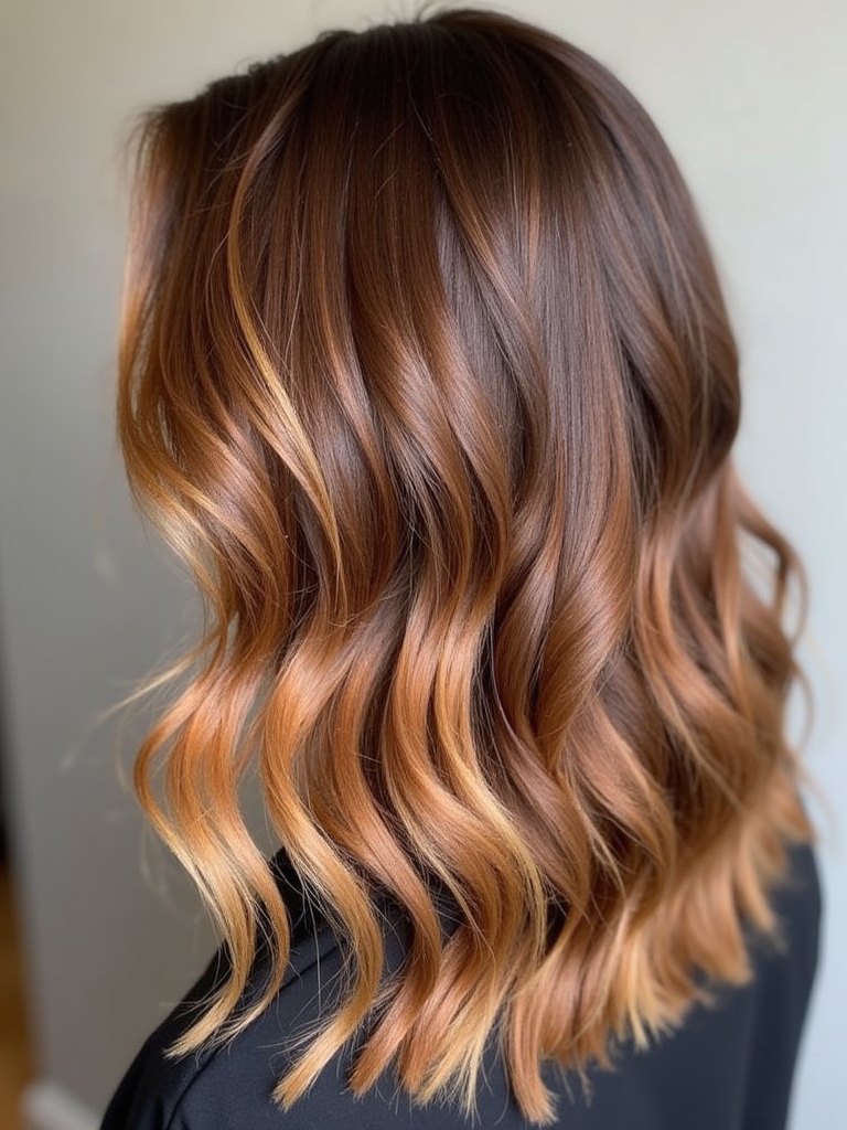 Face-Framing Caramel Balayage