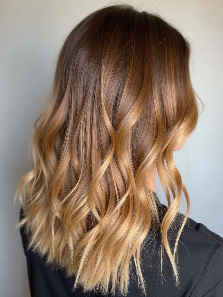 Classic Caramel Balayage