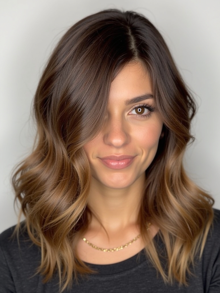 Sun-Kissed Caramel Balayage