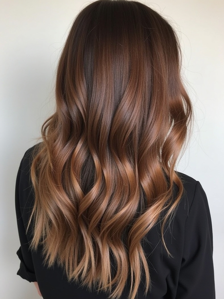 Radiant Caramel Balayage