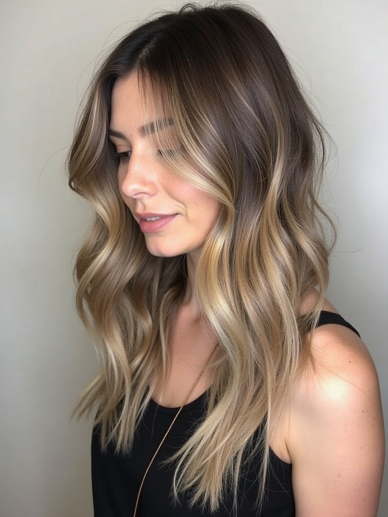 Hairstyles For Thin Fine Hair Over 60: Shaggy Lob