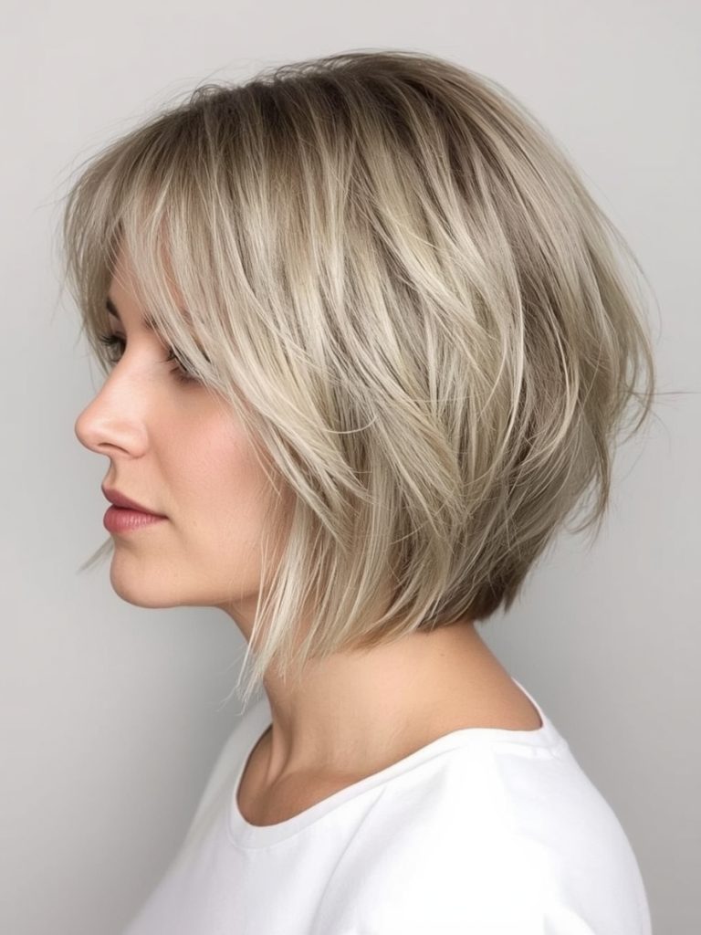 Hairstyle For Thin Fine Hair Over 50: Spiky Pixie