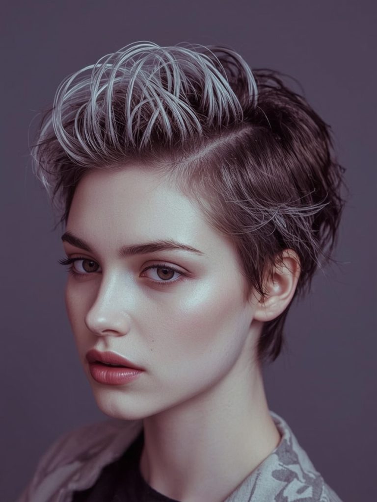 Undercolor Hair: Braided Reveal