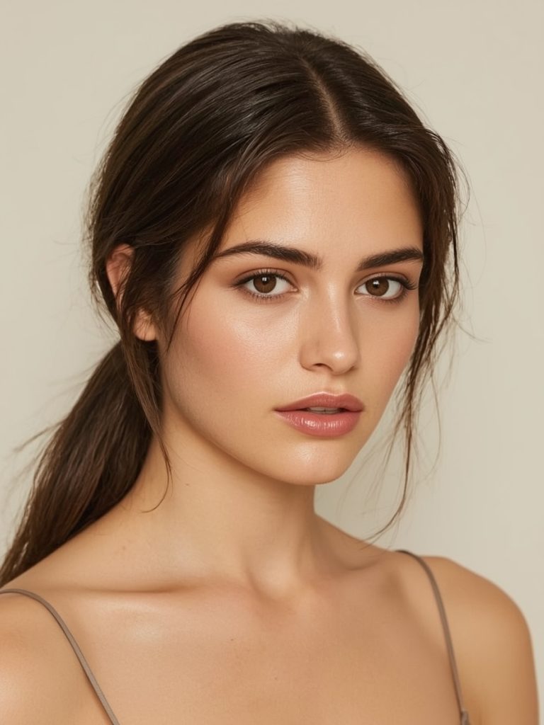 Butterfly Haircut Long Hair For Round Face: Asymmetrical Layers