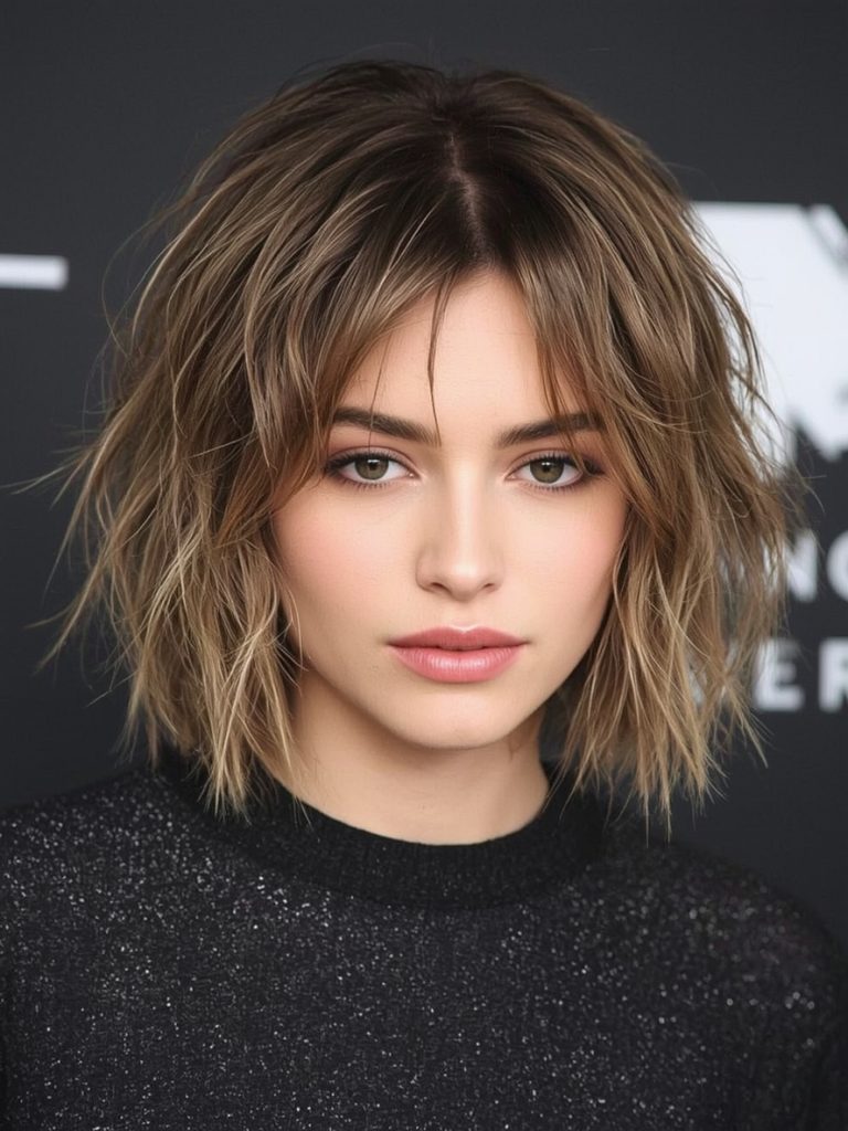 Short Messy Haircuts For Women: The Graduated Pixie
