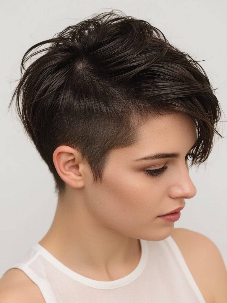 Short Messy Haircuts For Women: The Blunt Bob