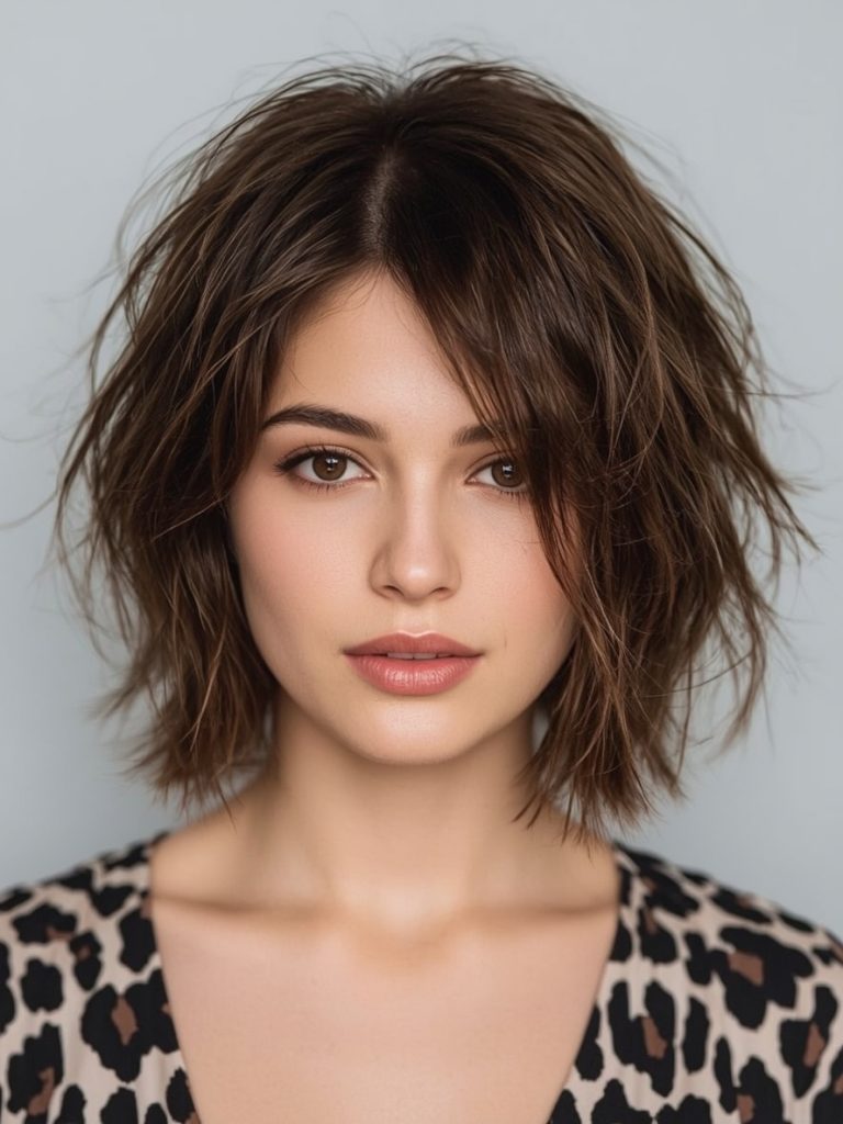 Short Messy Haircuts For Women: The Inverted Bob