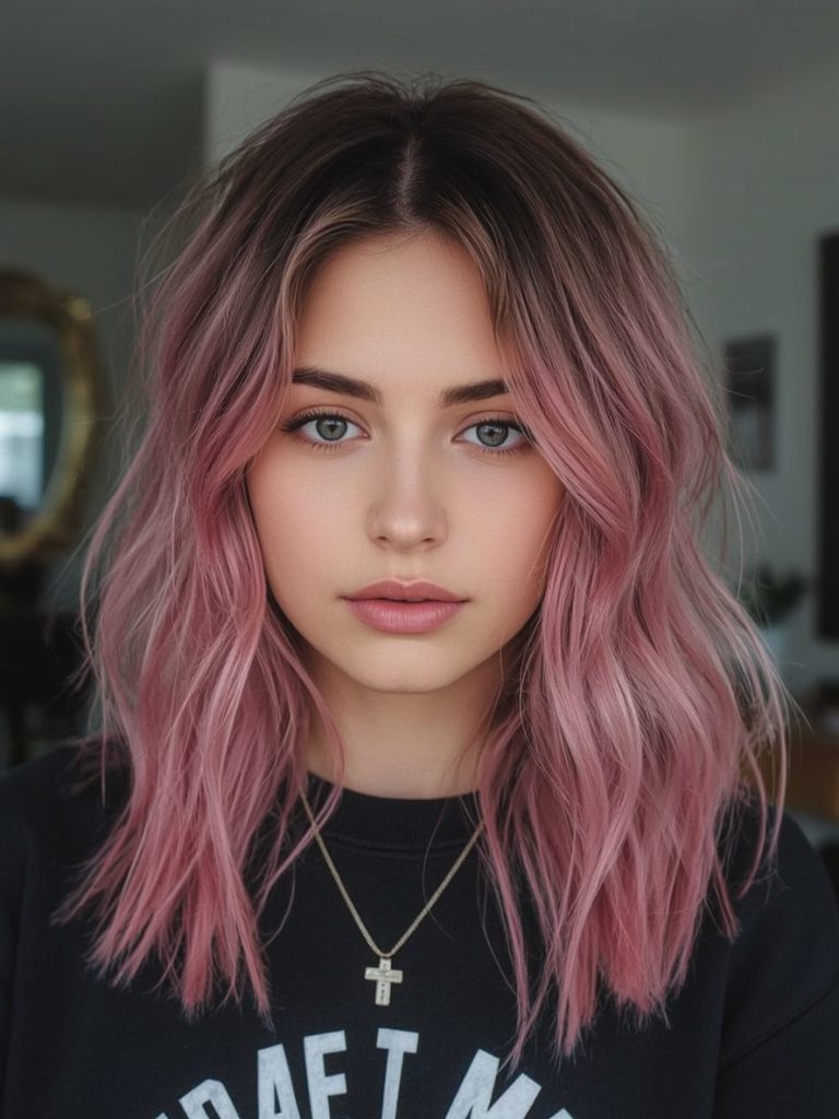 Undercolor Hair: Reverse Balayage