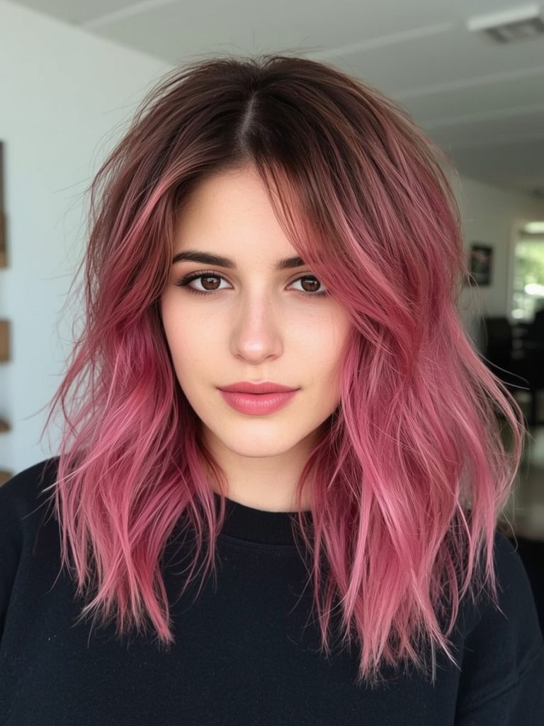 Undercolor Hair: Root Smudge Surprise