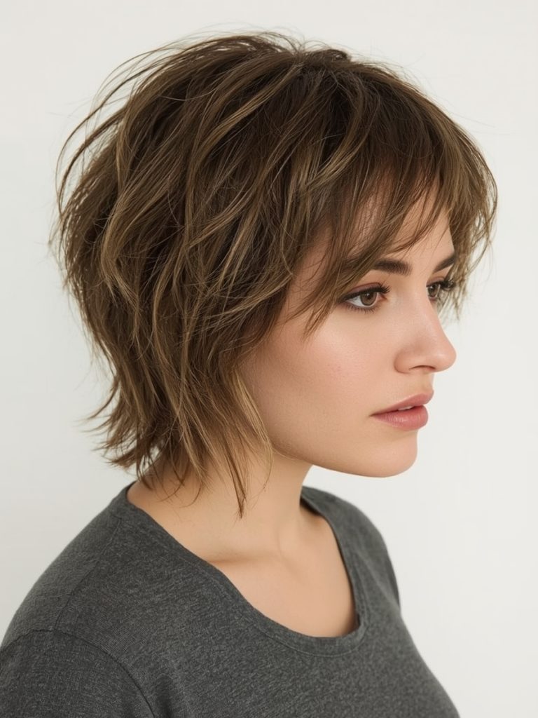 Short Messy Haircuts For Women: The Curly Pixie