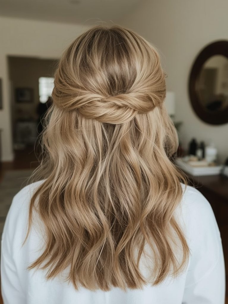 Long Hair Older Women: Sleek and Straight with Subtle Layers