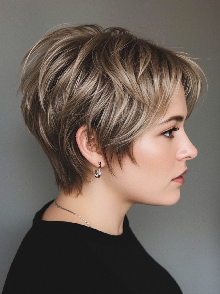 Short Messy Haircuts For Women: The Tapered Pixie