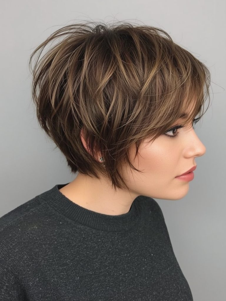 Short Messy Haircuts For Women: The Shaggy Bowl Cut