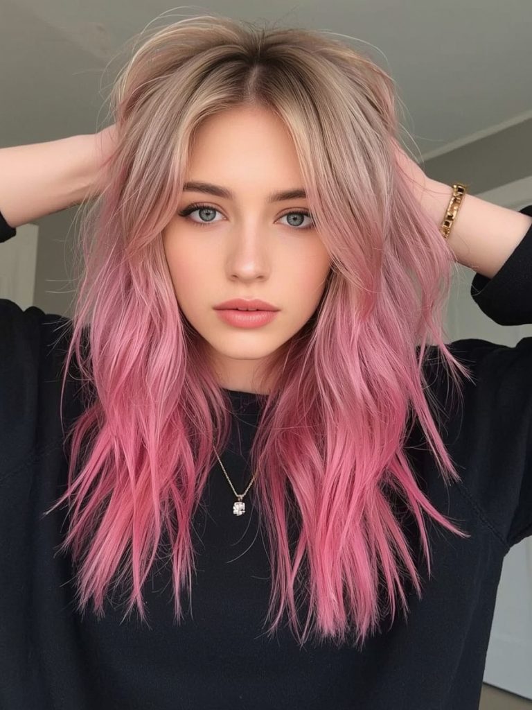 Undercolor Hair: Metallic Magic