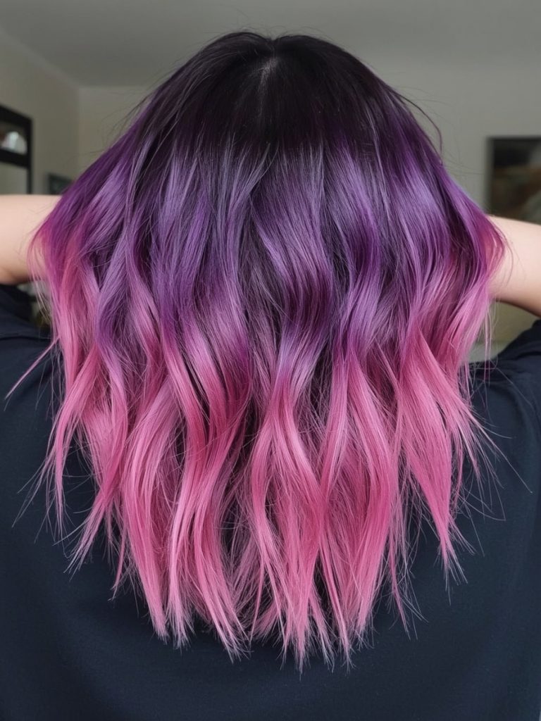 Undercolor Hair: Classic Peekaboo Highlights