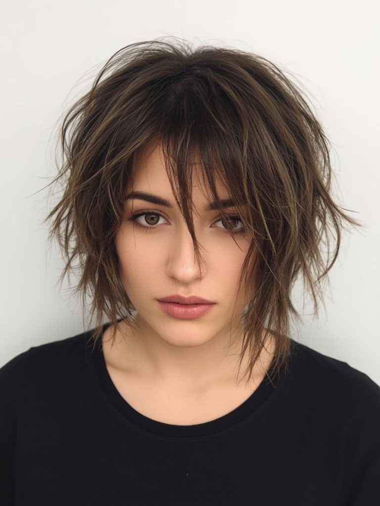 Short Messy Haircuts For Women: The Textured Crop