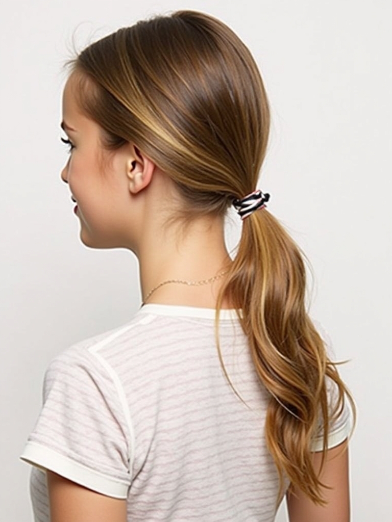Easy Hairstyles For School: Braided Pigtails