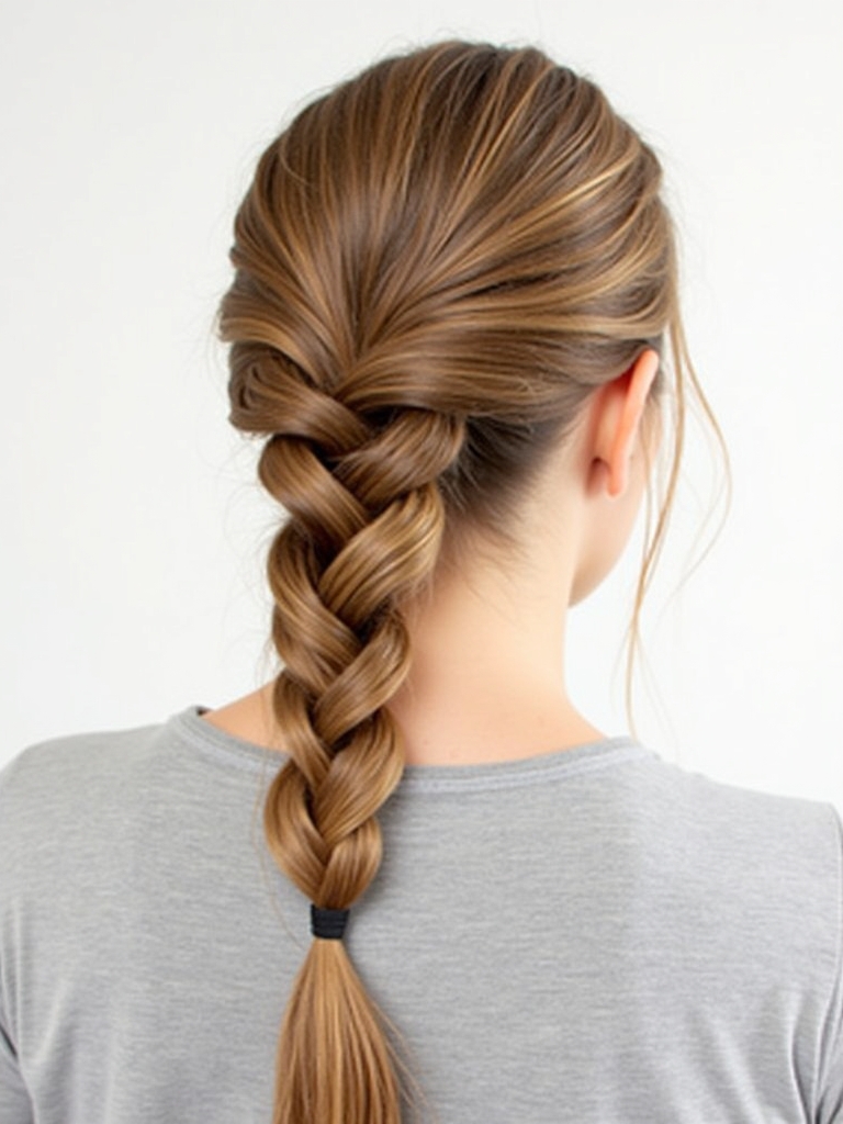 Easy Hairstyles For School: Low Bun with Face-Framing Strands