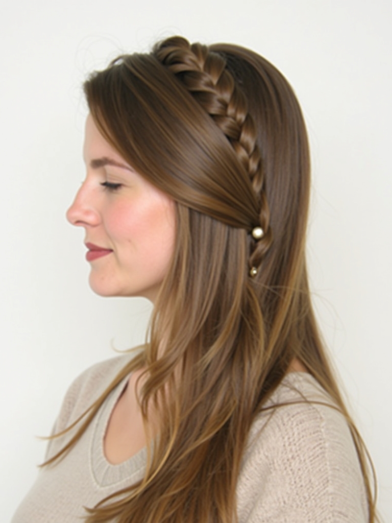 Easy Hairstyles For School: Fishtail Braid