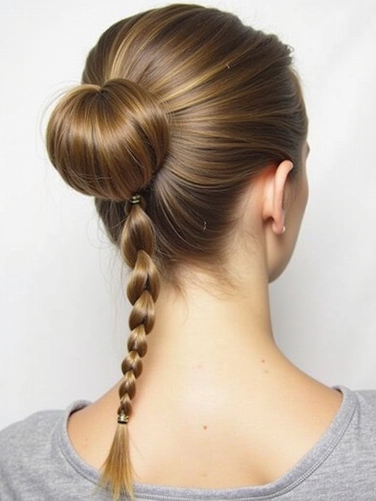 Easy Hairstyles For School: Space Buns