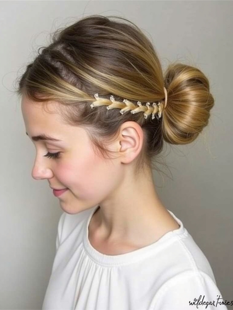 Easy Hairstyles For School: Double French Braids