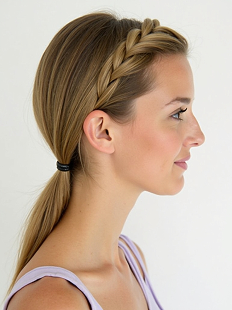 Easy Hairstyles For School: The Waterfall Braid