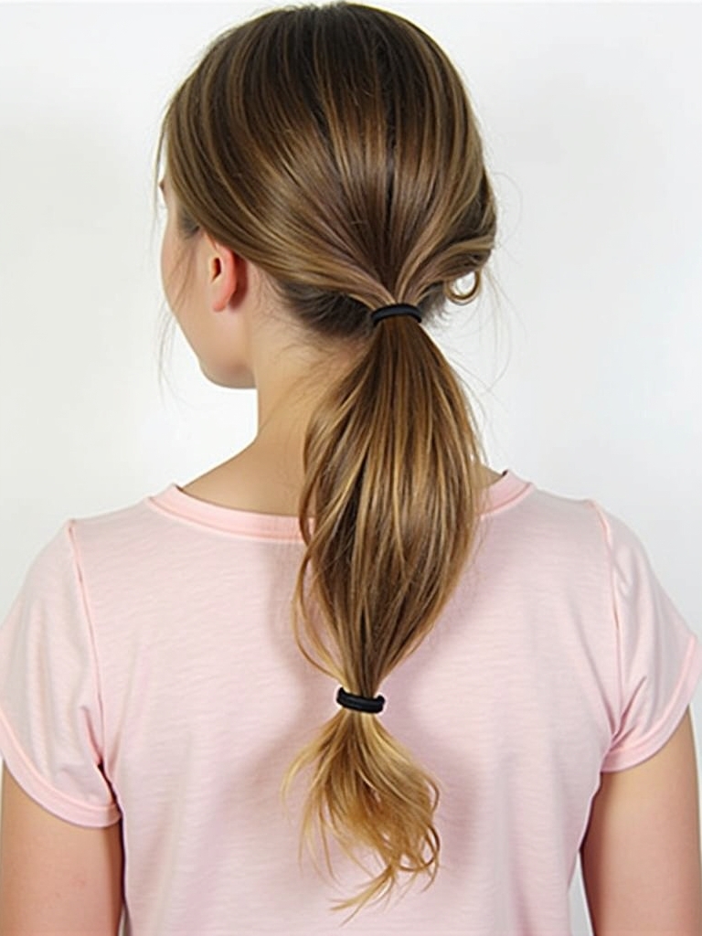 Easy Hairstyles For School: Simple Hair Clip Accent