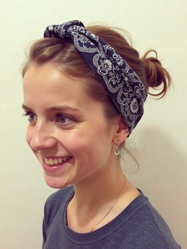 Hairstyles For School: Headband with Loose Waves