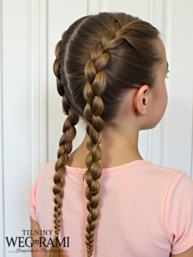 Hairstyles For School: Space Buns with Glitter