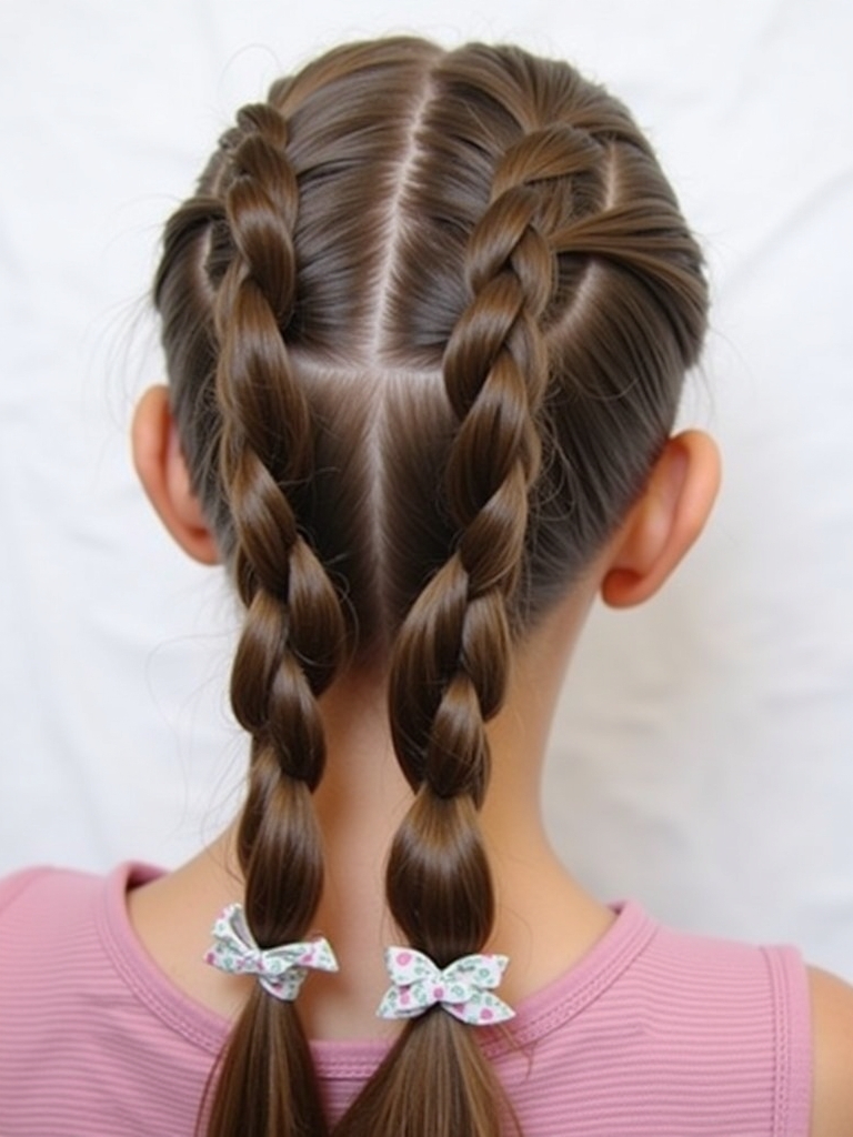 Hairstyles For School: Hair Scarf Accent