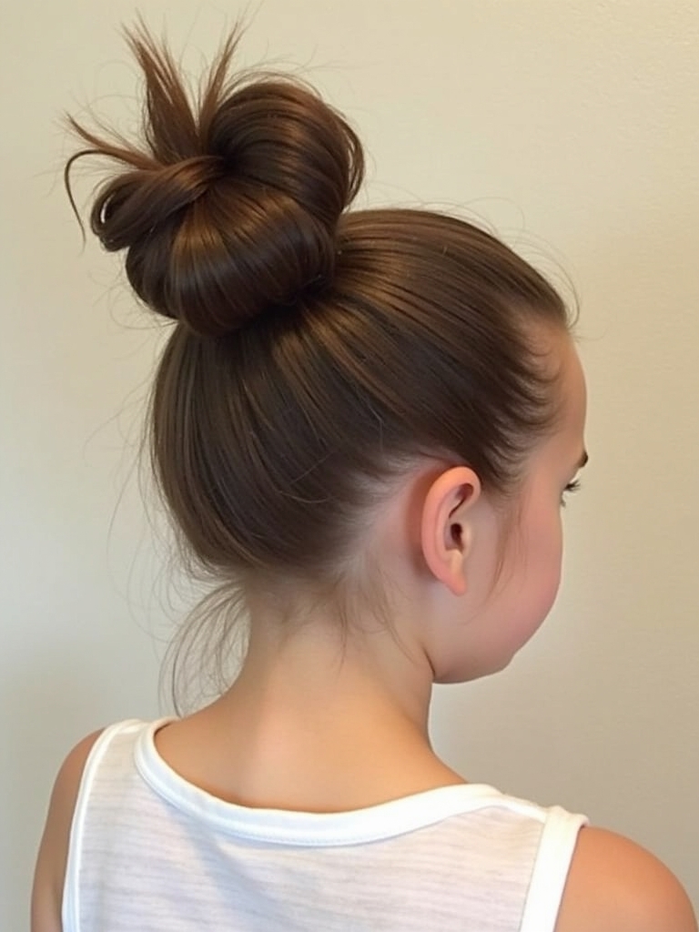 Hairstyles For School: Half-Up French Braid